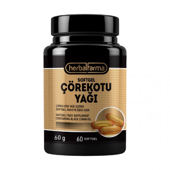 Çörekotu Yağı 60 Softgel